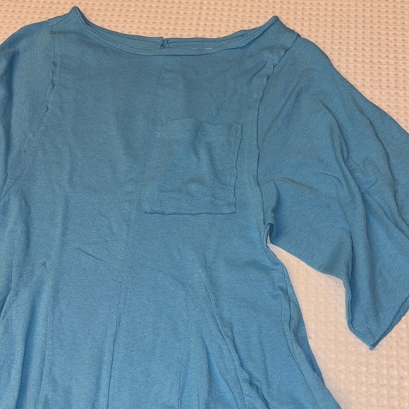 NEW! FREE PEOPLE Free-est MONA Shorts Romper Size XS TROPICAL BLUE Turquoise - Picture 12 of 16